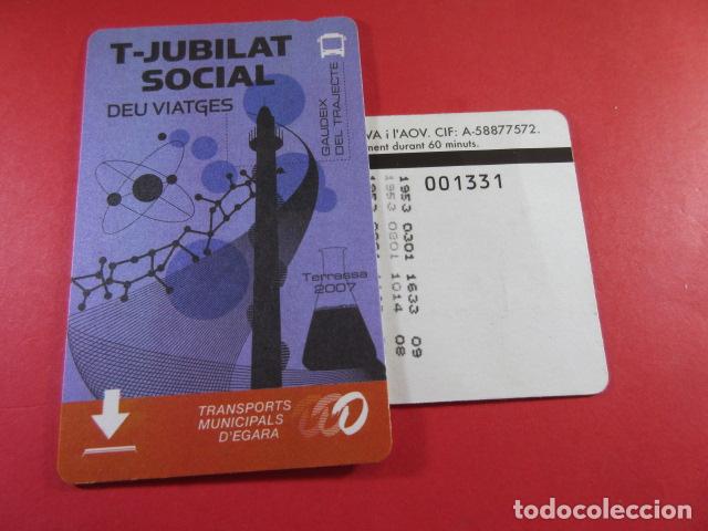 Colecionismos Bilhetes de Transporte: ref: TAR_AREA_CAT-01 - TODAS DIFERENTES - TARJETAS MAGNETICAS - TERRASSA EGARA - TARRASSA 2007