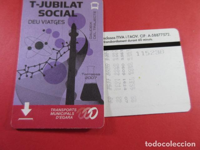 Colecionismos Bilhetes de Transporte: ref: TAR_AREA_CAT-01 - TODAS DIFERENTES - TARJETAS MAGNETICAS - TERRASSA EGARA - TARRASSA 2007