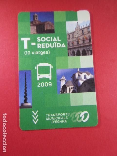 Colecionismos Bilhetes de Transporte: ref: TAR_AREA_CAT-01 - TODAS DIFERENTES - TARJETAS MAGNETICAS - TERRASSA EGARA - TARRASSA 2009