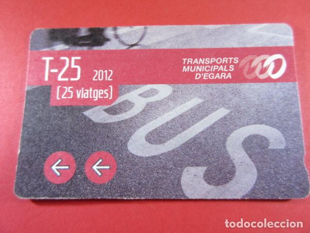Colecionismos Bilhetes de Transporte: ref: TAR_AREA_CAT-01 - TODAS DIFERENTES - TARJETAS MAGNETICAS - TERRASSA EGARA - TARRASSA 2012