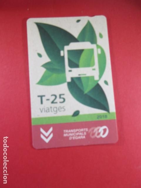 Colecionismos Bilhetes de Transporte: ref: TAR_AREA_CAT-01 - TODAS DIFERENTES - TARJETAS MAGNETICAS - TERRASSA EGARA - TARRASSA 2018