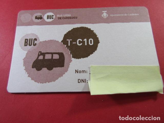 Collectionnisme Billets de transport: ref: TAR_AREA_CAT-01 - TODAS DIFERENTES - TARJETA MAGNETICAS - CARDEDEU - VER