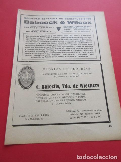 Collectionnisme Billets de transport: PUPLICIDAD 1929 - REUS C. BALLCELLS SEDAS - CARI&Ntilde;ENA BODEGAS LONGARES - SABADELL PEDRO BALSACH