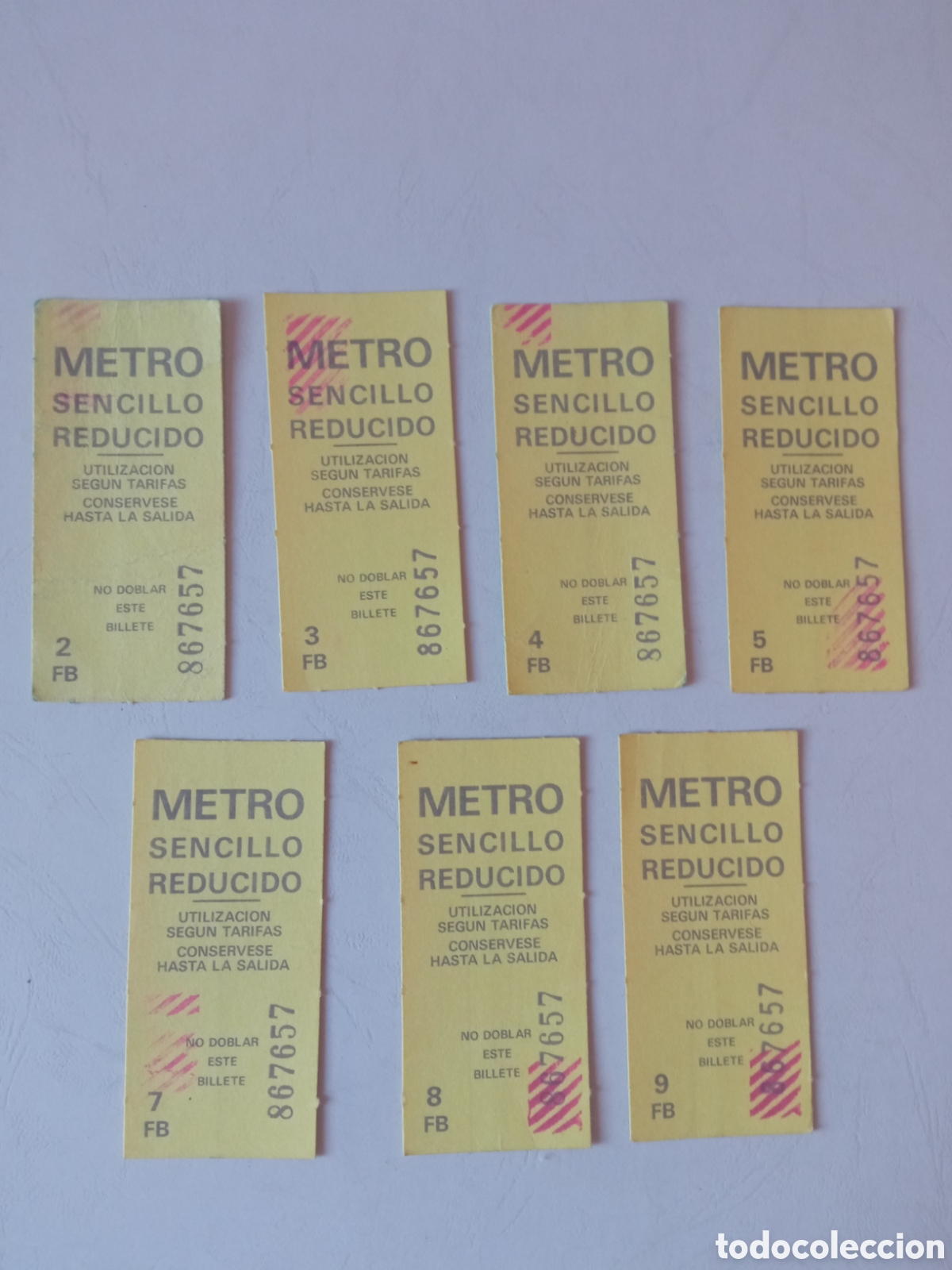 Collectionnisme Billets de transport: Billetes metro Madrid sencillo reducido