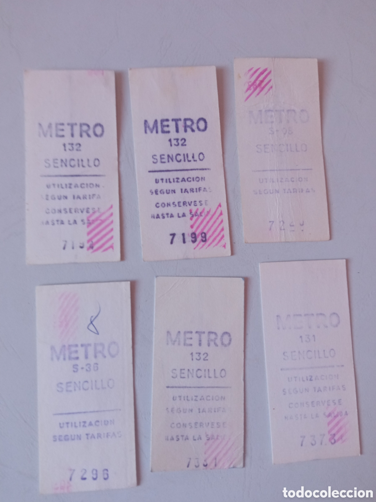 Collectionnisme Billets de transport: Billetes metro de Madrid sencillo