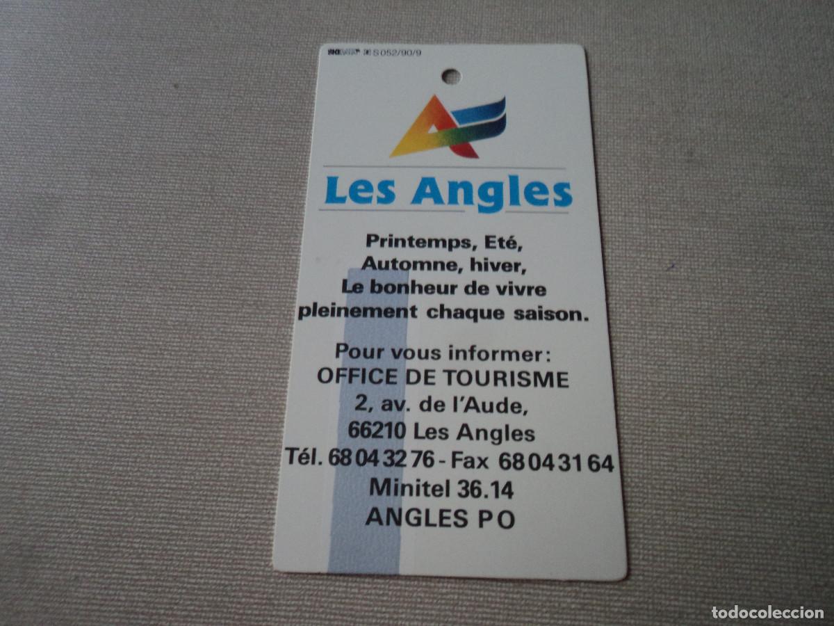 Collectionnisme Billets de transport: entrada forfet les angles, pirineos, 1991