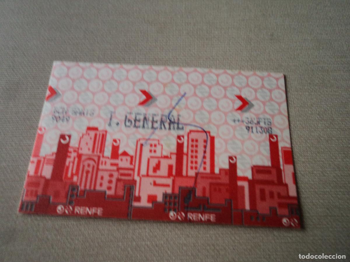 Collectionnisme Billets de transport: TARJETA RENFE, BARCELONA SANTS