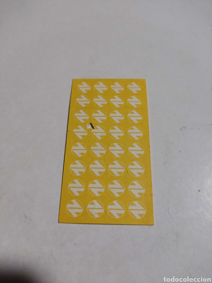 Coleccionismo billetes de transporte: Ticket Renfe - Foto 2