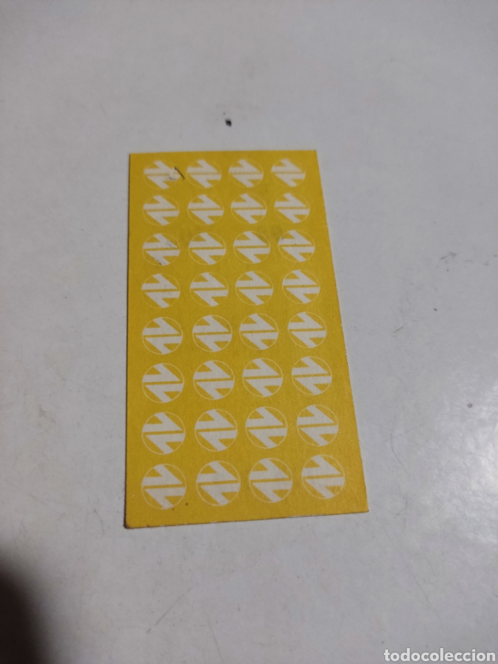 Coleccionismo billetes de transporte: Ticket tren - Foto 2