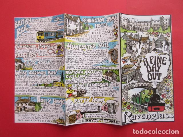 Coleccionismo Billetes de transporte: FOLLETO A FINE DAY OUT RAVENGLASS - FERROCARRIL RENFE MZA