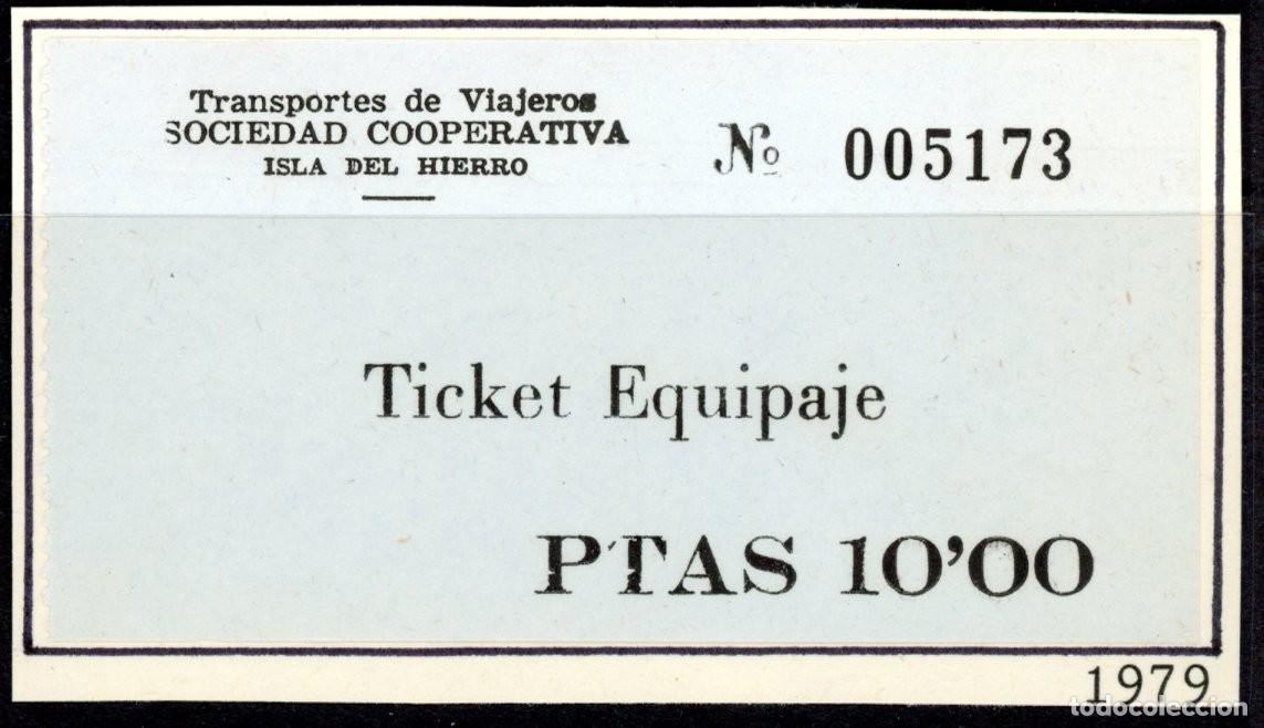 Sammeln von Fahrkarten: BILLETE TRANSPORTES ISLA DE HIERRO / CARARIAS / LG9.32