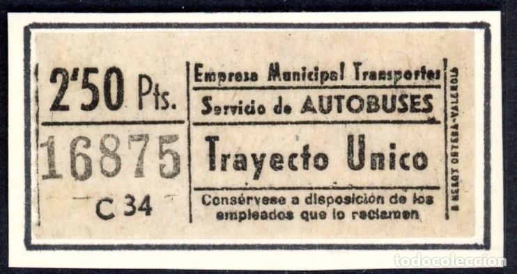 Coleccionismo Billetes de transporte: BILLETE DE EMT- AUTOBUSES DE MADRID / LG9.41