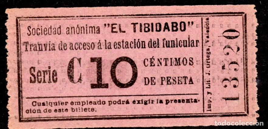 Colecionismos Bilhetes de Transporte: (F14/3) BILLETE DEL TIBIDABO DE BARCELONA / ALB2.28