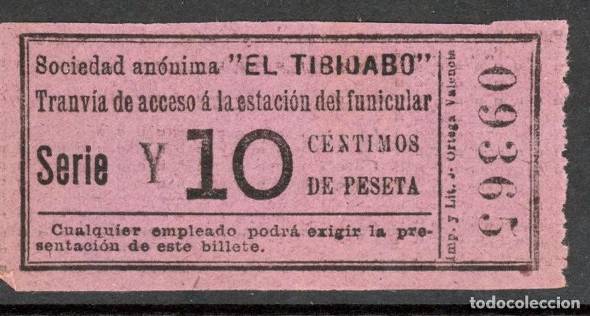 Colecionismos Bilhetes de Transporte: (F14/3) BILLETE DEL TIBIDABO DE BARCELONA / ALB2.28