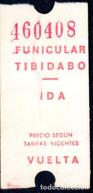 Colecionismos Bilhetes de Transporte: (F14/9) BILLETE DEL TIBIDABO DE BARCELONA / ALB2.29