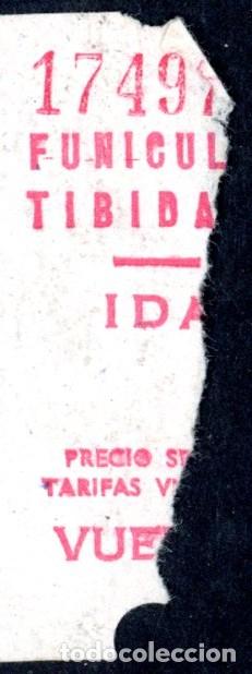 Sammeln von Fahrkarten: (F14/9) BILLETE DEL TIBIDABO DE BARCELONA / ALB2.29