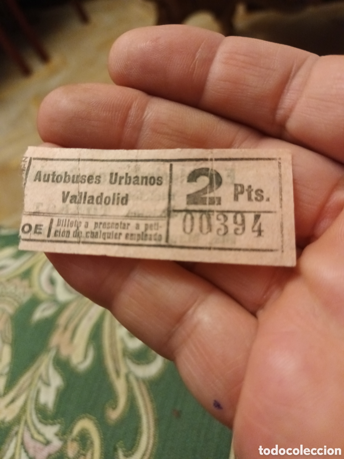 Collectionnisme Billets de transport: AUTOBUSES URBANOS DE VALLADOLID. EMPRESA CARRION..A&Ntilde;OS 70. VER FOTOS
