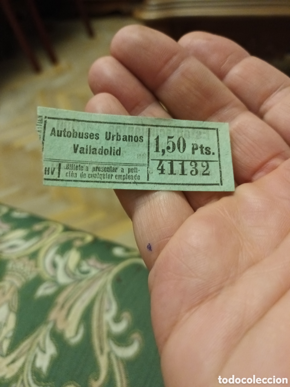 Collectionnisme Billets de transport: AUTOBUSES URBANOS DE VALLADOLID. EMPRESA CARRION. A&Ntilde;OS 70. VER FOTOS