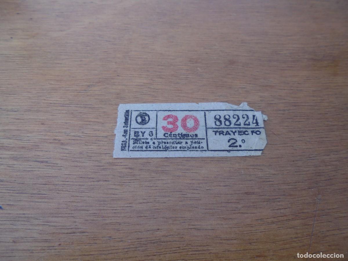 Sammeln von Fahrkarten: BILLETE DE AUTOB&Uacute;S BARCELONA. FECHA: HACIA 1948
