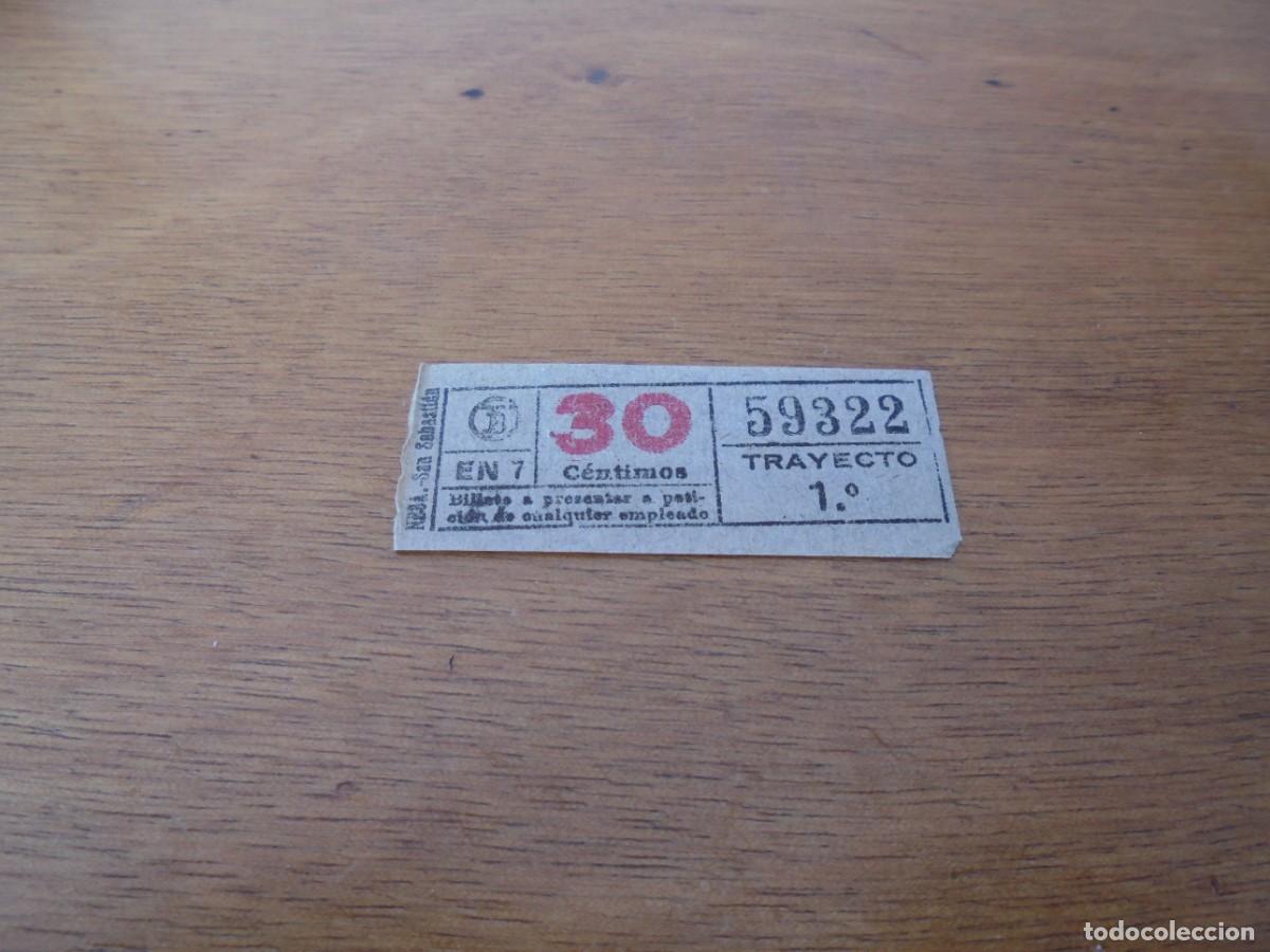 Sammeln von Fahrkarten: BILLETE DE AUTOB&Uacute;S BARCELONA. FECHA: HACIA 1948