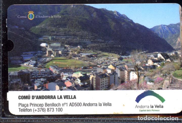 Sammeln von Fahrkarten: TARJETA DE ANDORRA LA VELLA // C4-B4