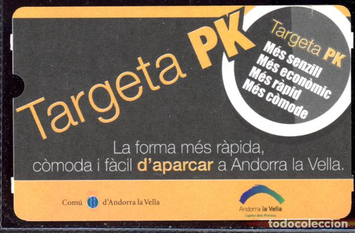 Sammeln von Fahrkarten: TARJETA DE ANDORRA LA VELLA // C4-B4