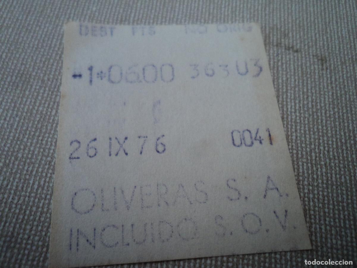 Sammeln von Fahrkarten: BILLETE DE transporte OLIVERAS S.A.