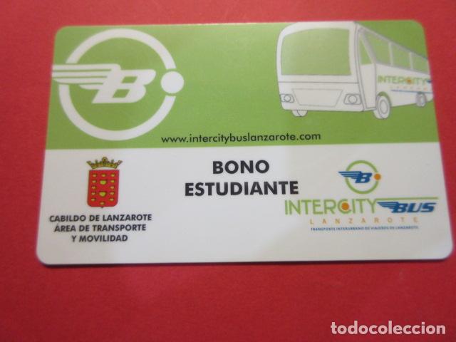 Coleccionismo Billetes de transporte: REF: TARPLAS_01 - COLECCION TARJETA ESPA&Ntilde;A - CANARIAS - PLASTICO LANZAROTE