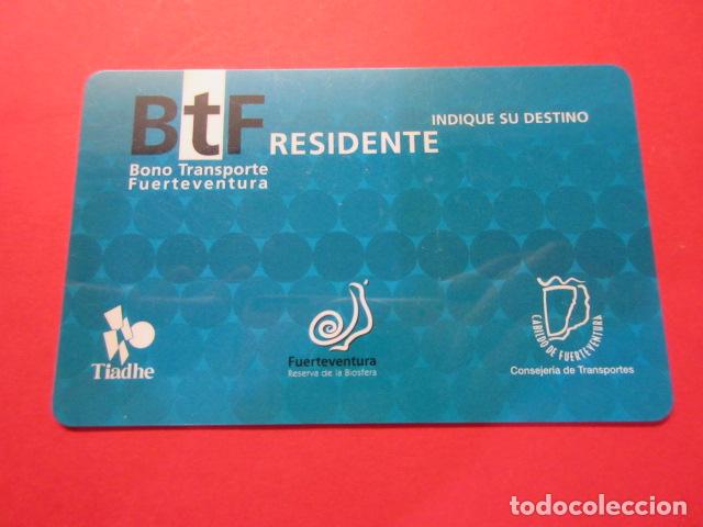 Coleccionismo Billetes de transporte: REF: TARPLAS_01 - COLECCION TARJETA ESPA&Ntilde;A - CANARIAS - PLASTICO FUERTEVENTURA SIN USAR