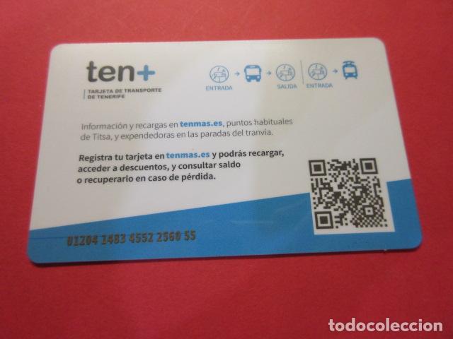 Coleccionismo Billetes de transporte: REF: TARPLAS_01 - COLECCION TARJETA ESPA&Ntilde;A - CANARIAS - PLASTICO TENERIFE