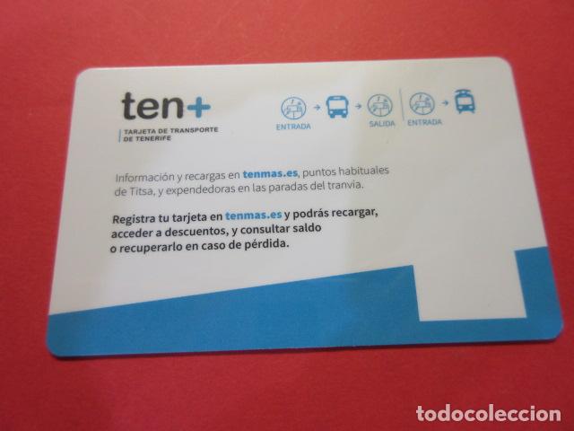 Coleccionismo Billetes de transporte: REF: TARPLAS_01 - COLECCION TARJETA ESPA&Ntilde;A - CANARIAS - PLASTICO TENERIFE SIN USAR
