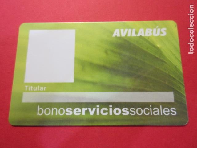 Collezionismo Biglietti di trasporto: REF: TARPLAS_01 - COLECCION TARJETA ESPA&Ntilde;A - AVILA AVILABUS - PLASTICO