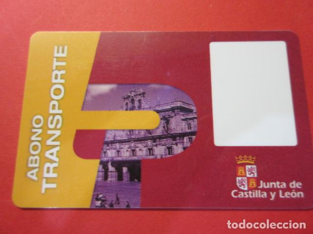 Coleccionismo Billetes de transporte: REF: TARPLAS_01 - COLECCION TARJETA ESPA&Ntilde;A - JUNTA CASTILLA Y LEON - PLASTICO