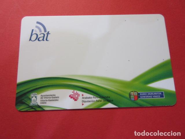 Coleccionismo Billetes de transporte: REF: TARPLAS_01 - COLECCION TARJETA ESPA&Ntilde;A - PAIS VASCO ALAVA BAT - PLASTICO