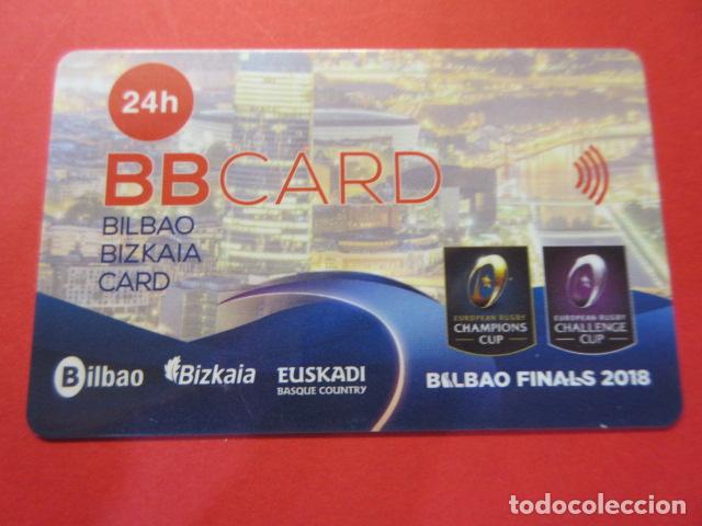 Coleccionismo Billetes de transporte: REF: TARPLAS_01 - COLECCION TARJETA ESPA&Ntilde;A - PAIS VASCO BIZKAIA BILBAO BBCARD - PLASTICO