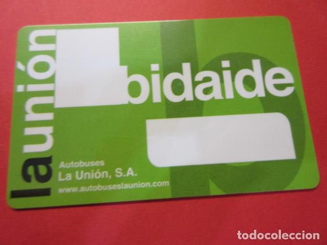 Coleccionismo Billetes de transporte: REF: TARPLAS_01 - COLECCION TARJETA ESPA&Ntilde;A - PAIS VASCO BIZKAIA BILBAO LA UNION - PLASTICO