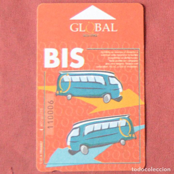 Colecionismos Bilhetes de Transporte: GLOBAL - BIS - TARJETA DE BUS DE LAS CANARIAS - SIN USO
