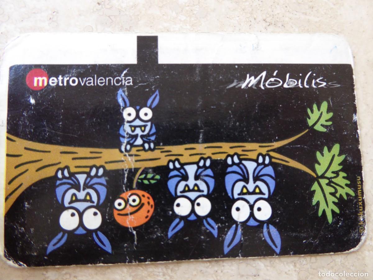 Colecionismos Bilhetes de Transporte: Tarjeta Metrovalencia