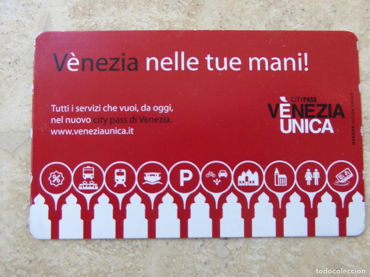 Colecionismos Bilhetes de Transporte: Venecia. Billete transporte p&uacute;blico.