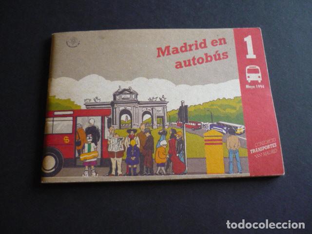 Coleccionismo billetes de transporte: MADRID EN AUTOBUS MAYO 1994 - Foto 1