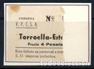 Sammeln von Fahrkarten: BILLETE DE EMPRESA V.P.C.S.A. / TORROELLA -... // 6LG44