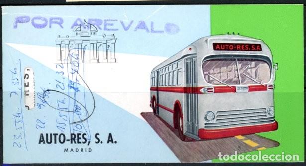 Sammeln von Fahrkarten: BILLETE DE AUTO-RES, S.A. / SALAMANCA - MADRID / 11967 // 9LG5