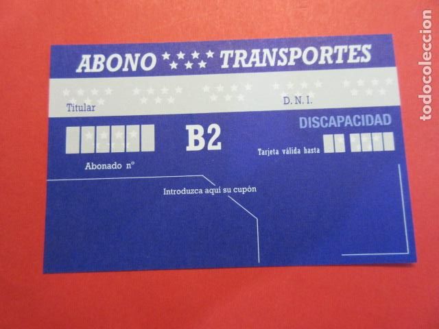 Coleccionismo Billetes de transporte: Ref: TAR_ABOMAD_01 - TARJETA ABONO MADRID METRO EMT - VER FOTO PARA IDENTIFICAR MODALIDAD