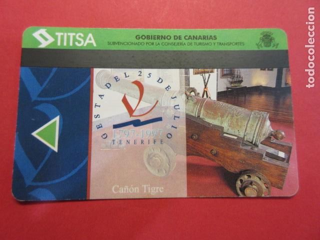 Collezionismo Biglietti di trasporto: Ref: TAR_CANARIAS_01 - TARJETA MAGNETICA CANARIAS TITSA TENERIFE - VER FOTO IDENTIFICAR MODALIDAD