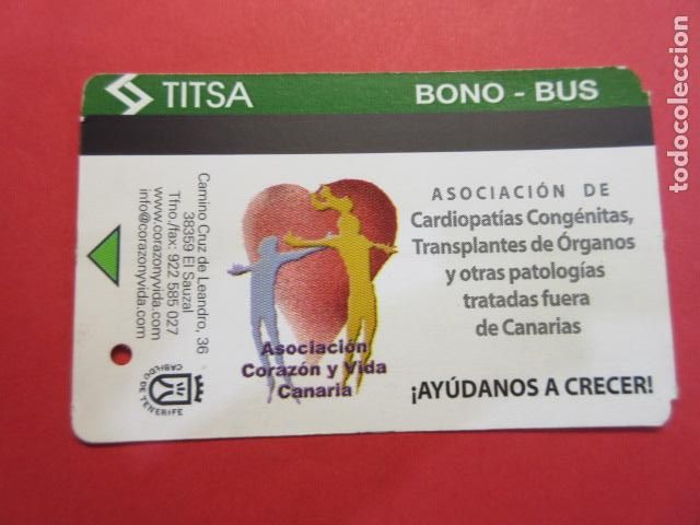 Collectionnisme Billets de transport: Ref: TAR_CANARIAS_01 - TARJETA MAGNETICA CANARIAS TITSA TENERIFE - VER FOTO IDENTIFICAR MODALIDAD