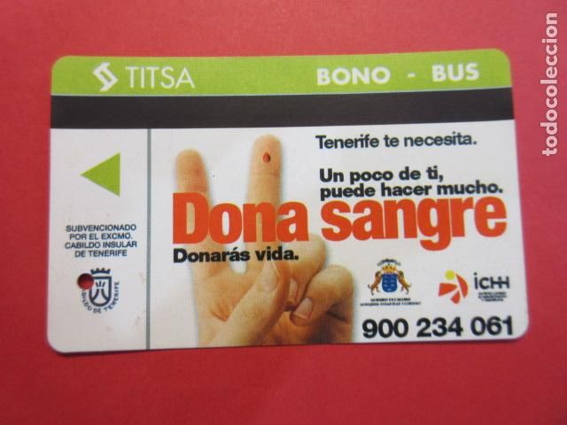 Coleccionismo Billetes de transporte: Ref: TAR_CANARIAS_01 - TARJETA MAGNETICA CANARIAS TITSA TENERIFE - VER FOTO IDENTIFICAR MODALIDAD