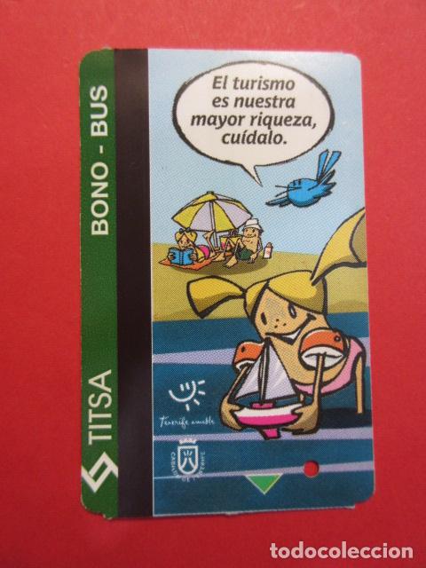 Collectables Transport Tickets: Ref: TAR_CANARIAS_01 - TARJETA MAGNETICA CANARIAS TITSA TENERIFE - VER FOTO IDENTIFICAR MODALIDAD
