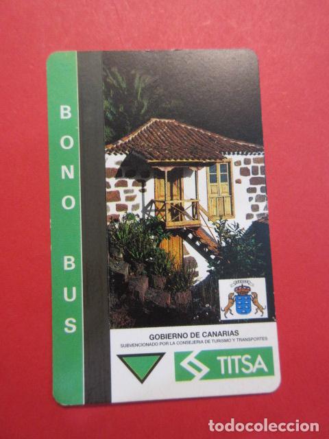 Collectables Transport Tickets: Ref: TAR_CANARIAS_01 - TARJETA MAGNETICA CANARIAS TITSA TENERIFE - VER FOTO IDENTIFICAR MODALIDAD
