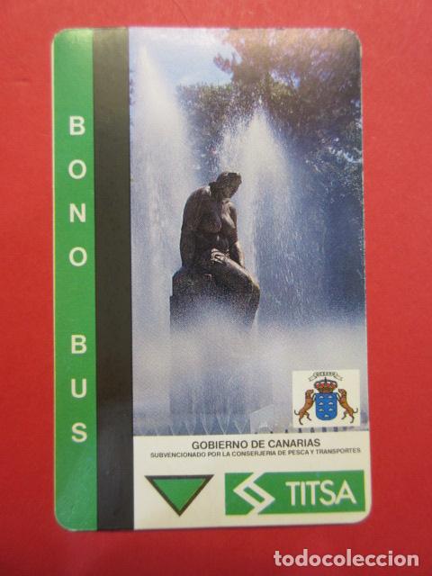 Coleccionismo Billetes de transporte: Ref: TAR_CANARIAS_01 - TARJETA MAGNETICA CANARIAS TITSA TENERIFE - VER FOTO IDENTIFICAR MODALIDAD