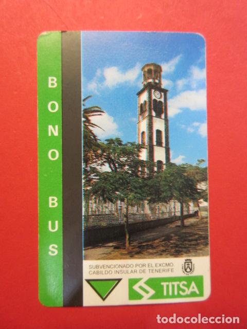 Collectables Transport Tickets: Ref: TAR_CANARIAS_01 - TARJETA MAGNETICA CANARIAS TITSA TENERIFE - VER FOTO IDENTIFICAR MODALIDAD